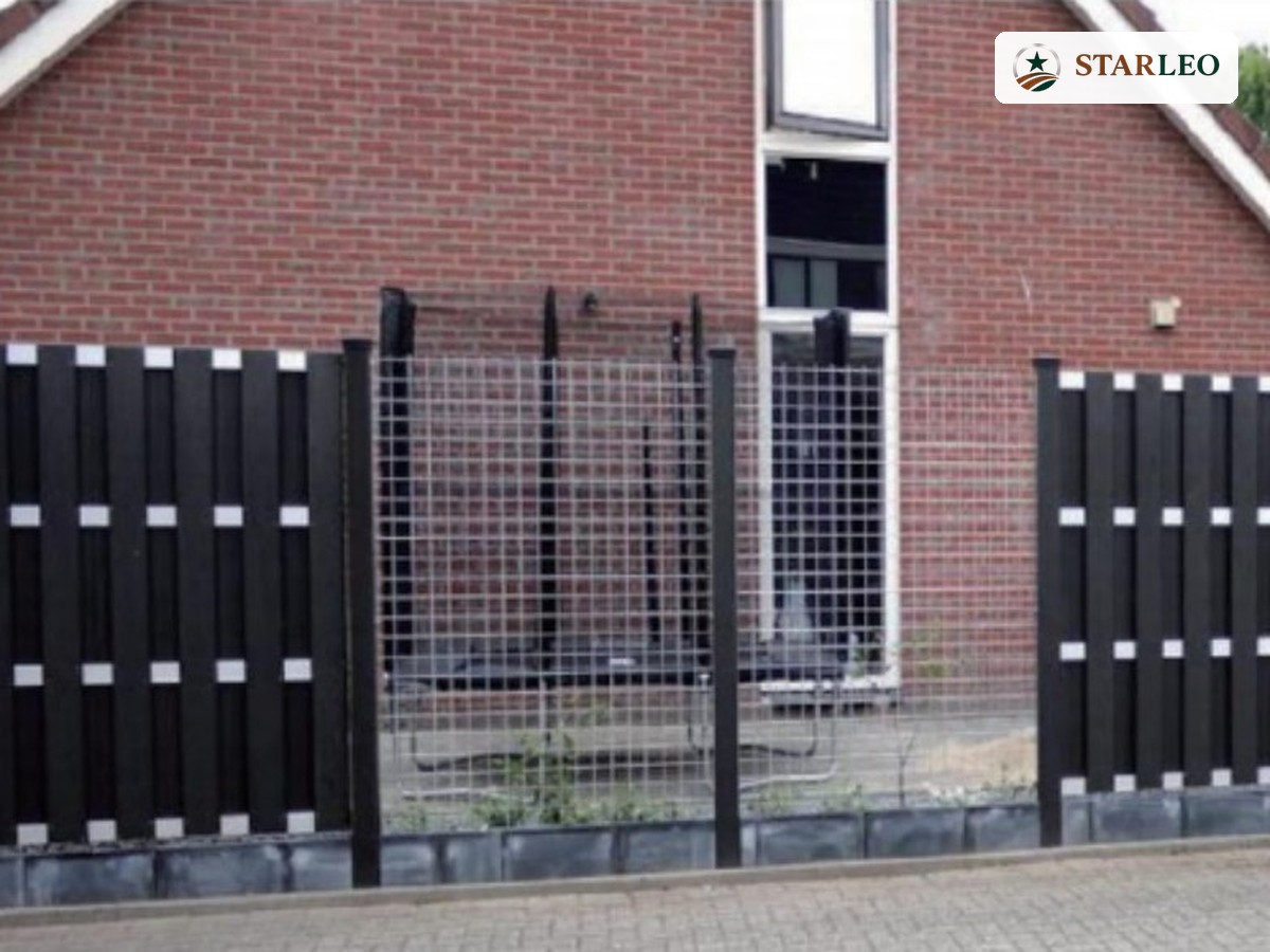 WPC fence and gate system